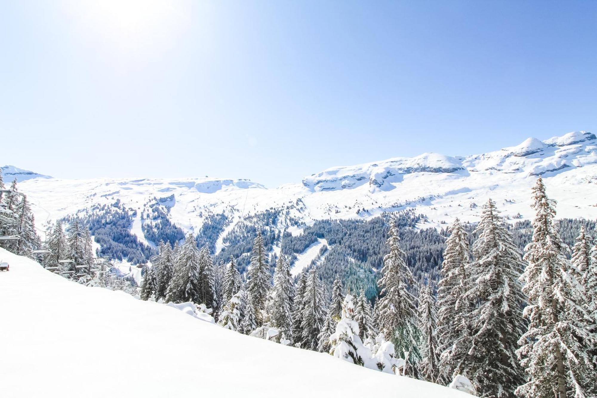Spacious Apartment Iris, Flaine Foret المظهر الخارجي الصورة